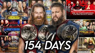 Kevin Owens And Sami Zayn All Title Defenses | Undisputed Tag Team Championship