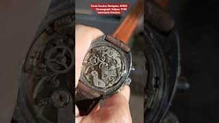 Tissot Seastar Navigator 40522   Chronograph Valjoux 7734 movement functions