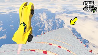 Mega Ramp in Thick Ice Only India's #1 Player Can Win This Race in GTA 5!