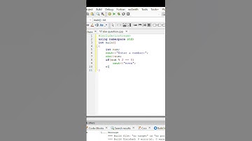 How to find Odd and even number using If Else | #C++ | #coding | #shorts | #subscribe | #trending