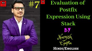 Evaluation of Postfix Expression Using Stack Data Structure | PART 1.7