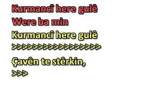 Kurmancî here gulê  karaoke