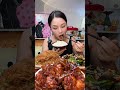 Pepper &amp; Eggplant Mukbang! Part 1: First Bite of a Delicious and Fragrant Dish! 🤯#food#chinesefood