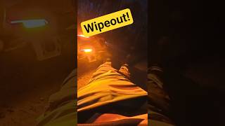 The sand made me crash!