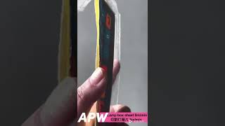 Pure water cutting by APW waterjet cutting machine