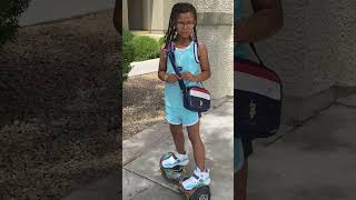 Heavyn Brookshire Messiah the great lil sister getting ready for skating party 🎈