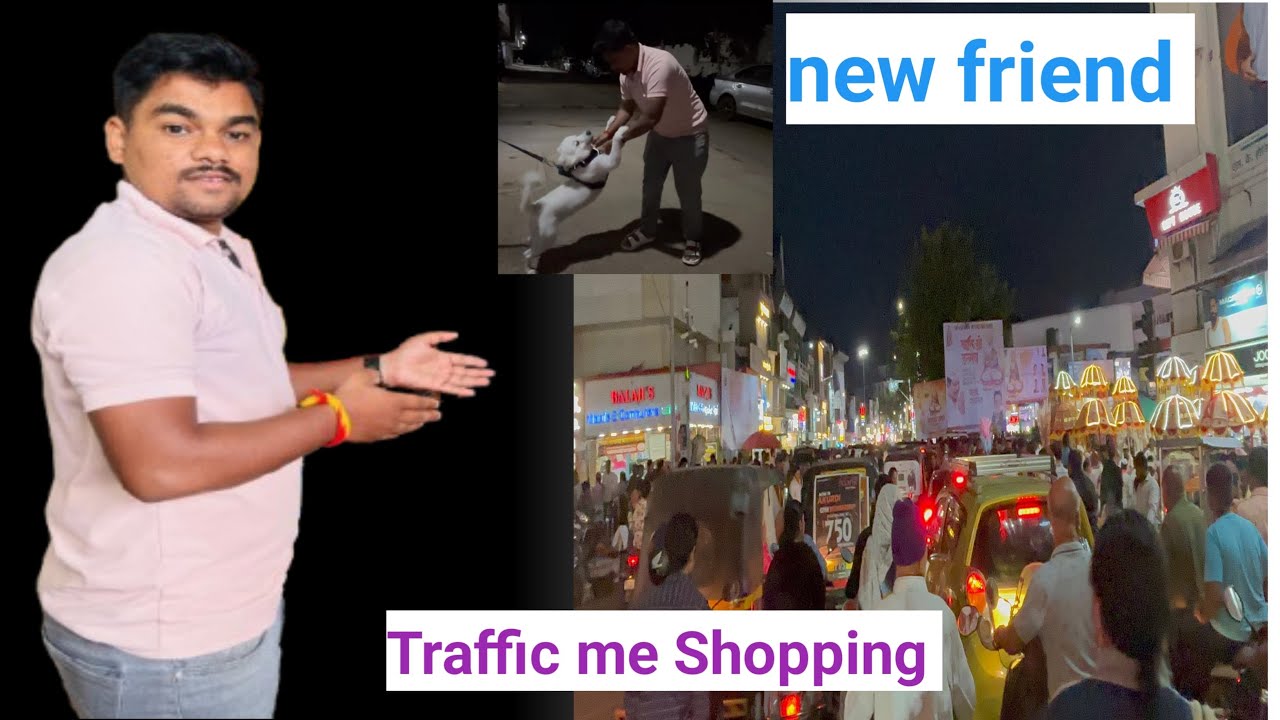 New Vlogger Meetup😍Traffic me bura hal😓😢 new friend mil gaya😜🥳kamchori 