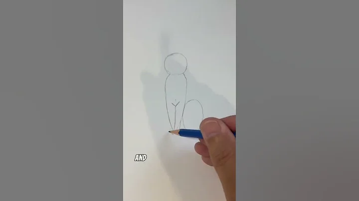 Draw a Realistic CAT in 30 Seconds! 🐈 EASY for Beginners #shorts #art #howtodraw #drawing