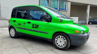 Didžiausias Joninių laužas 2023 - FIAT MULTIPLA │ ZIP FM