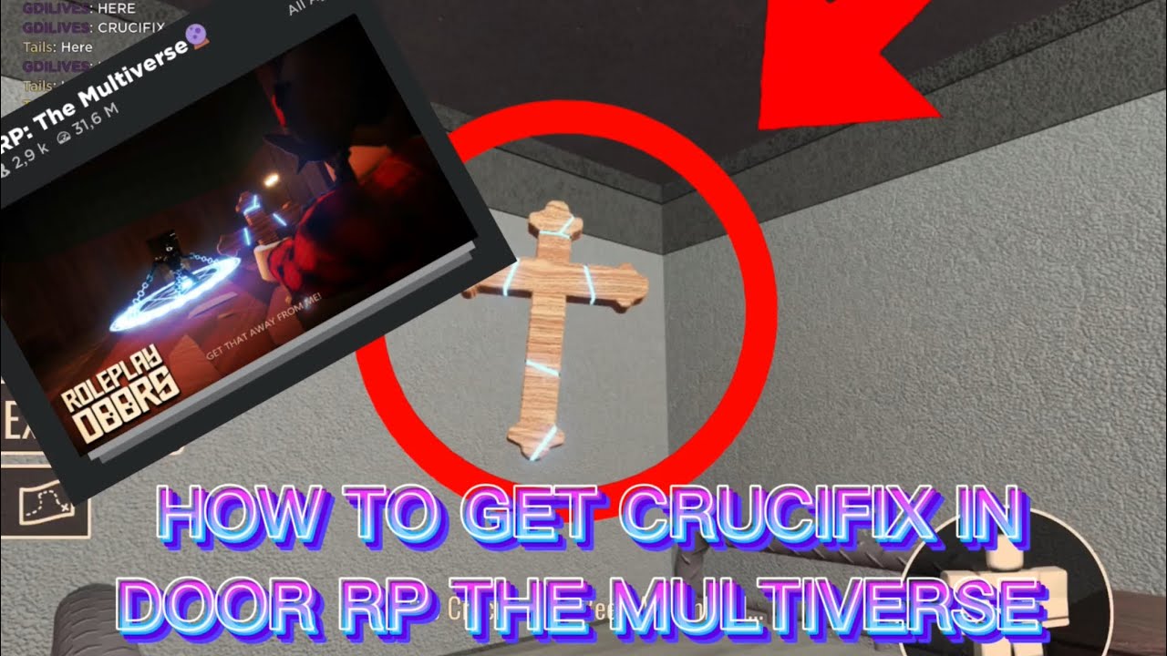 HOW TO GET CRUCIFIX IN DOOR RP THE MULTIVERSE [2022 UPDATE] YouTube