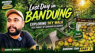 I Found Peace in Bandung's Forest 🌿🇮🇩 | Sky Walk, Babakan Siliwangi & Last Day in Bandung | Ep 8
