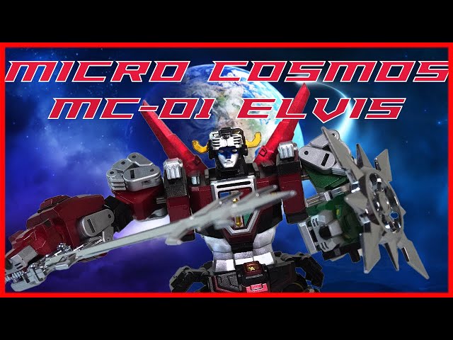 ロボット MICROCOSMOS MC01 ELVIS MICRO COSMOS MC-01 MC01 ELVIS Voltron