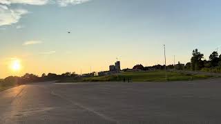 Flight Test for Vision based Precision Landing