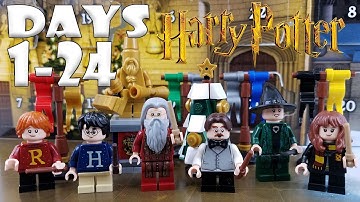 LEGO Harry Potter 2019 Advent Calendar COMPLETE Day 1-24 Review! (2019 Set 75964)