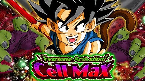 55% LINK LEVEL 10 PHY DOKKANFEST KID GOKU VS CELL MAX BOSS FIGHT (DBZ: DOKKAN BATTLE)