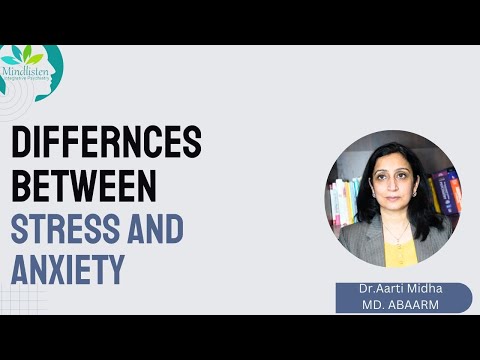 Are Stress And Anxiety Different Dr Aarti Midha Psychiatrist Jaipur