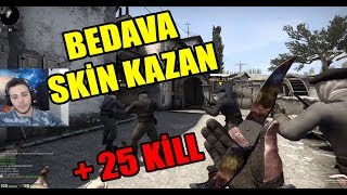 Faceit | +25 KILL +  BEDAVA SKIN  | CSGO REKABETÇİ | Rekabetçi TÜRK İYE vac türkçe