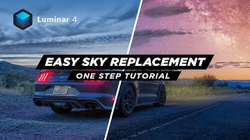 How To Replace The Sky In Luminar 4
