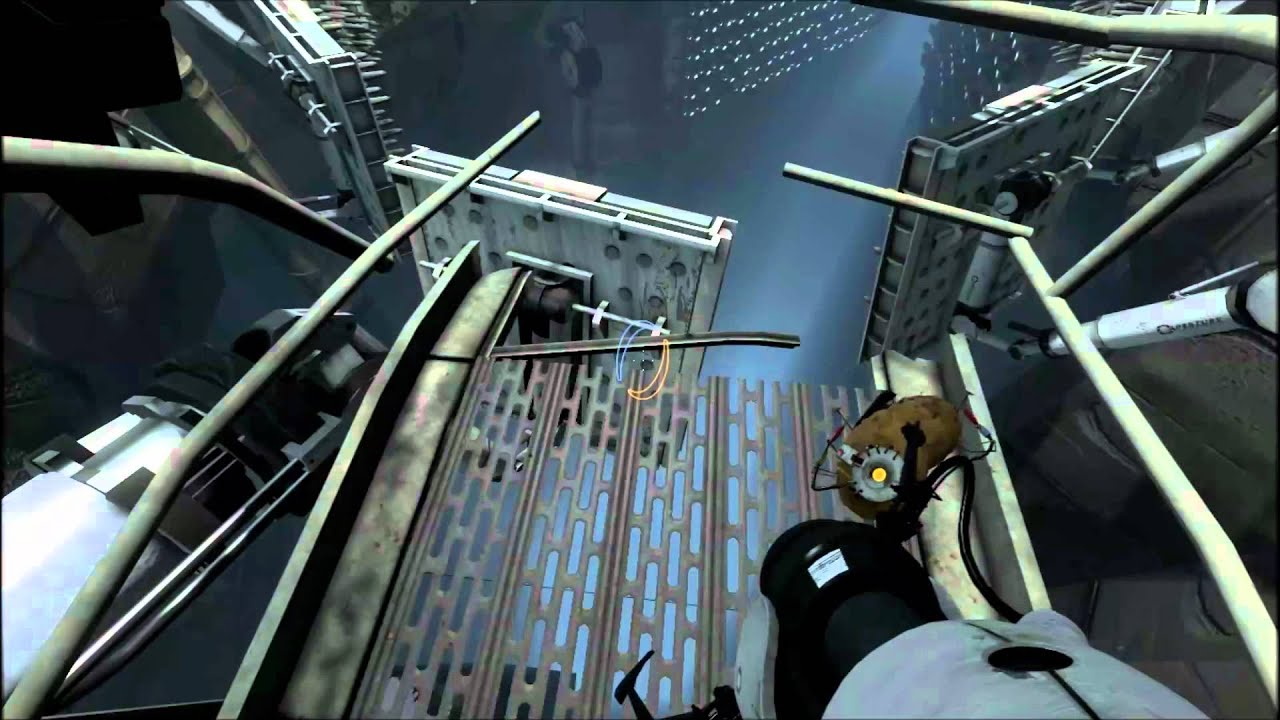 Portal 2 Chapter 9 Walkthrough Part 1 - YouTube