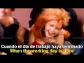 Cyndi Lauper - Girls Just Want To Have Fun [Lyrics English - Español Subtitulado]
