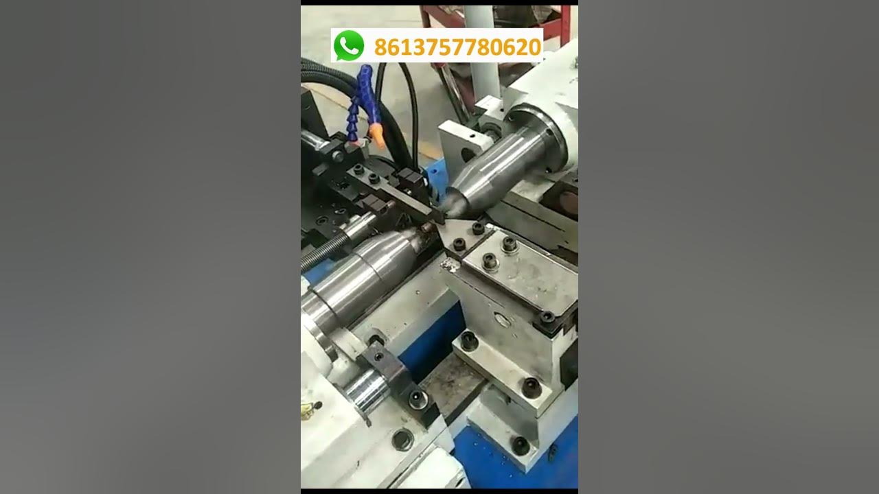 Automatic aluminum copper pipe chamfering machine YouTube