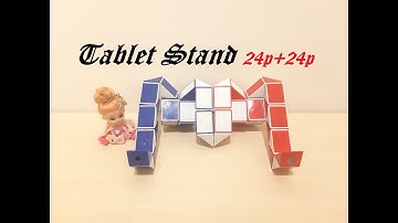 COMBINATION OF 2 SNAKE CUBE (24+24) - Tablet Stand