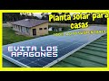 Paneles solares para casas, ahorro, respaldo, tranquilidad