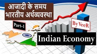 Indian Economy- आजादी के समय भारतीय अर्थव्यवस्था- Indian economy on the eve of independence in Hindi