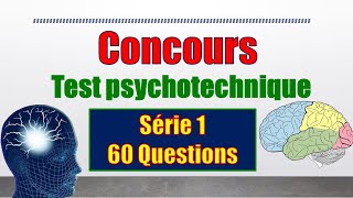Test psychotechnique 2021 (60 questions avec correction détaillée)