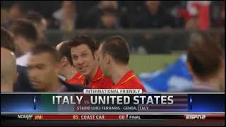 United States MNT Soccer @ Italy - Feb. 29, 2012