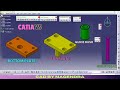 CATIA V5 Press Tool Assembly All Parts Design #catia #presstools