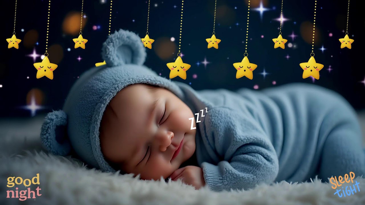 Mozart & Brahms Lullabies for Baby Sleep – Nighttime Music for Restful Sleep 💤