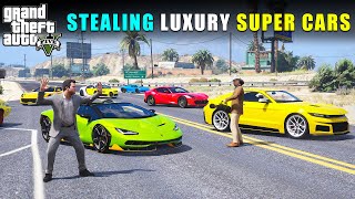 STEALING LUXURY SUPER CARS FROM LOS SANTOS | GTA V GAMEPLAY | GTA 5
