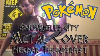 PDF Sample Snowbelle City Metal Guitar Cover Pokemon X/Y guitar tab & chords by Hekdar Thunderfist.