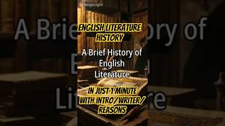 History of English Literature  #motivation #study motivation #study # shorts