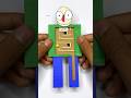 Amazing baldi cardboard maze game diy paper  cardboard crafts easy  youtubeshorts game