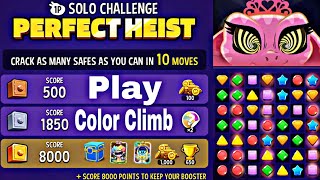 Queen Kobra color climb play booster | match masters | color climb perfect heist solo