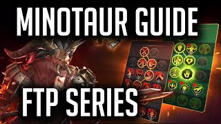 RAID | How to beat Minotaur Free to Play!