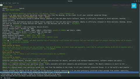 How to search the internet from your Linux terminal