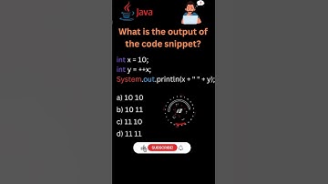 Guess the output ? #java #programming #shorts #coding #javainterview #javaprogramming #javatutorial