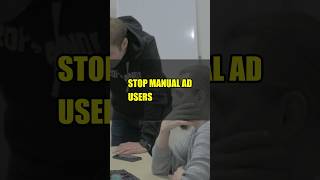 Stop Creating AD Users Manually 🛑 Active Directory PowerShell Automation #Shorts