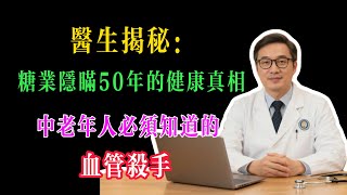 医生揭秘:糖业隐瞒50年的健康真相,中老年人必知的“血管杀手”!#养生#健康#糖#血管#心脏病#糖尿病#欺骗#健康真相#中老年#危害#脂肪肝#痛风#骨质疏松#大脑#控糖#饮食