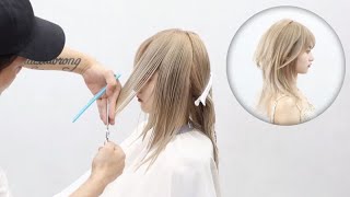 High-level clavicle hair cutting technology tutorial高层次锁骨发剪发技术教程