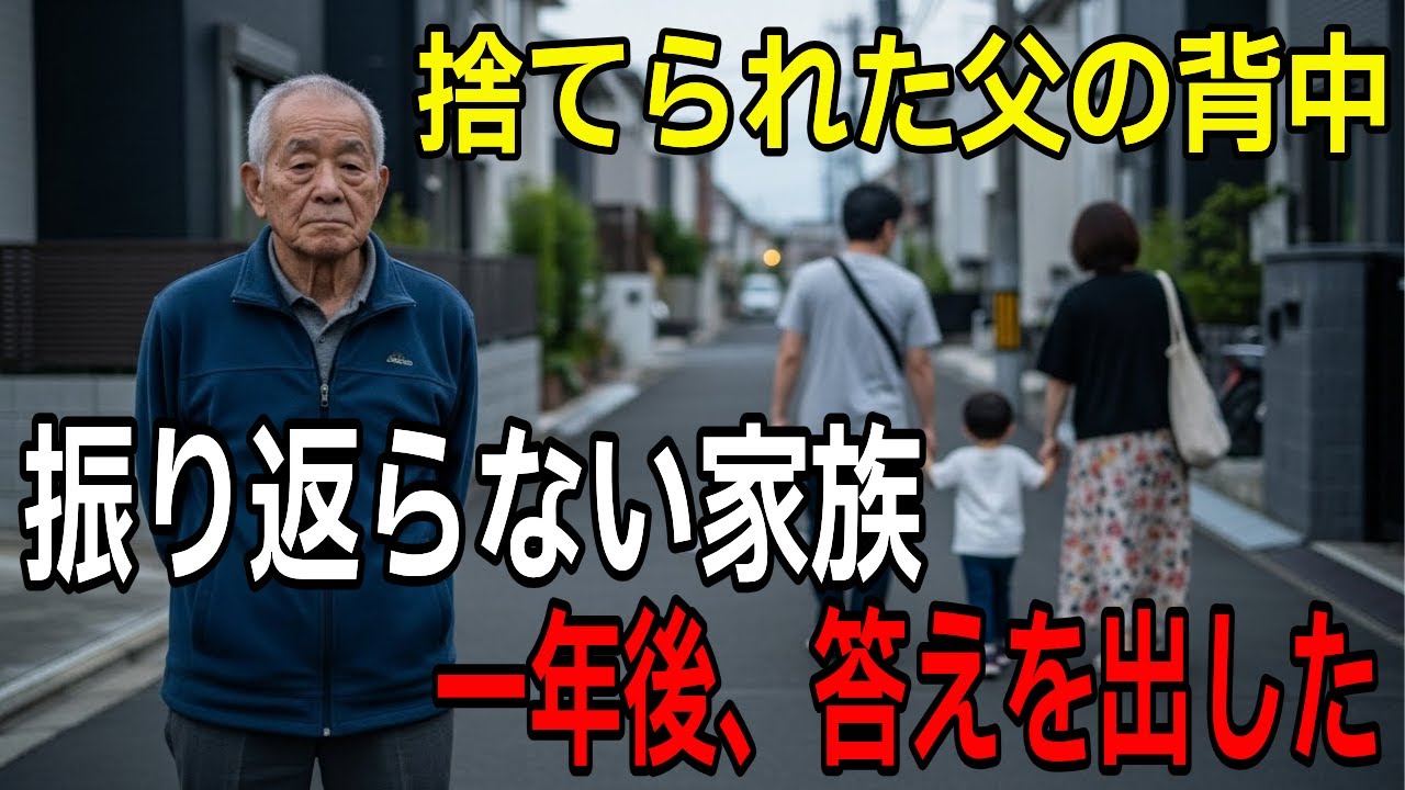 捨てられた父が、一年後に出した答え