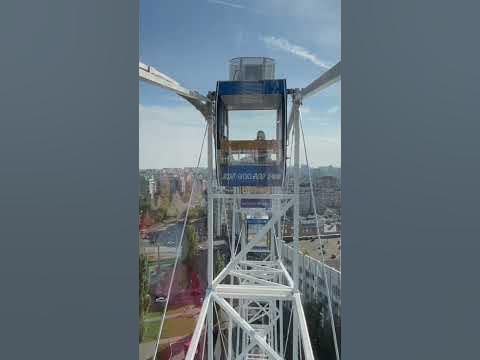 Колесо обозрения в г. Нижний Новгород - YouTube