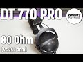 Beyerdynamic DT770 Pro 80歐姆版 監聽耳機 product youtube thumbnail