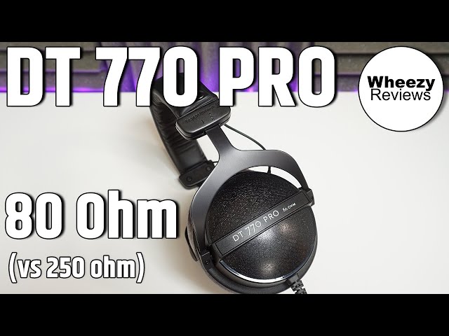 Review: beyerdynamic DT 770 Pro 80 Ohm Limited Black Edition