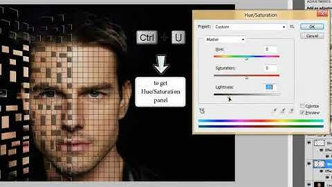 Face Explosion Block Tutorial   Photoshop CS5 in tamil