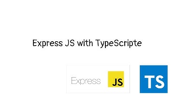 Setup Express JS with Typescript