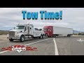 Tractor Trailer Tow! Quick Hook And Book Tow